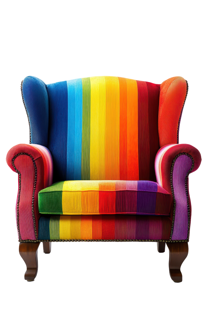 Rainbow Armchair