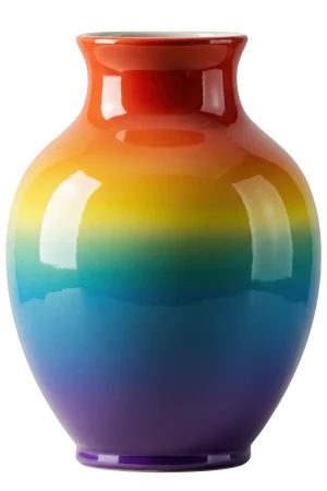 Rainbow Vase